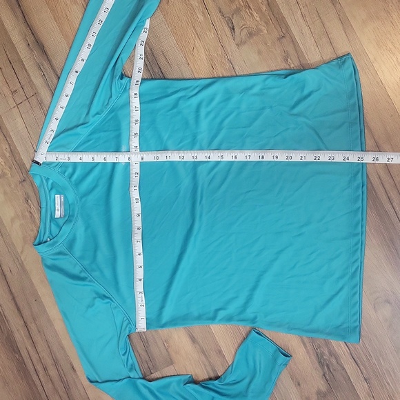 COLUMBIA Green Tidal Tee PFG OMNI-SHADE Long Sleeve Fish Shirt - Picture 8 of 11